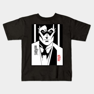 Comic Book Villain Origin Kids T-Shirt